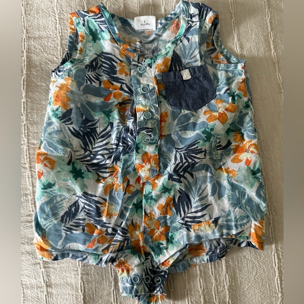 Tropical one piece